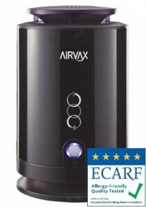 Purificator aer Airvax Marea Britanie – negru