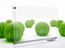 Panou infrarosu din sticla transparenta Ensa P750G Visio